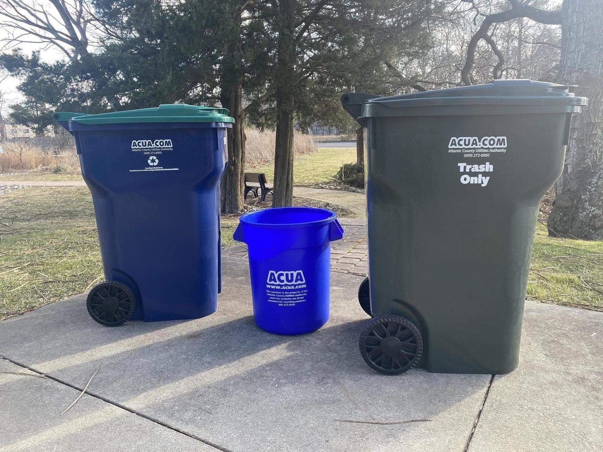 Recycling and Trash Containers